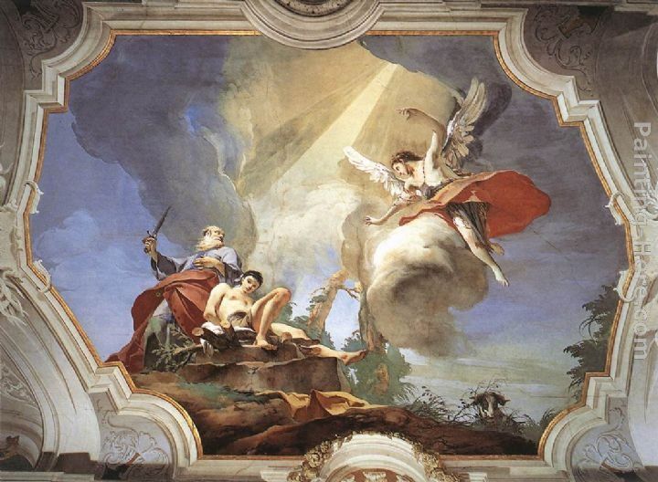Giovanni Battista Tiepolo The Sacrifice of Isaac